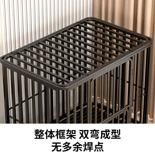 狗笼子 大型犬中型犬狗笼带厕所分离 家用室内外金毛拉布拉多笼子