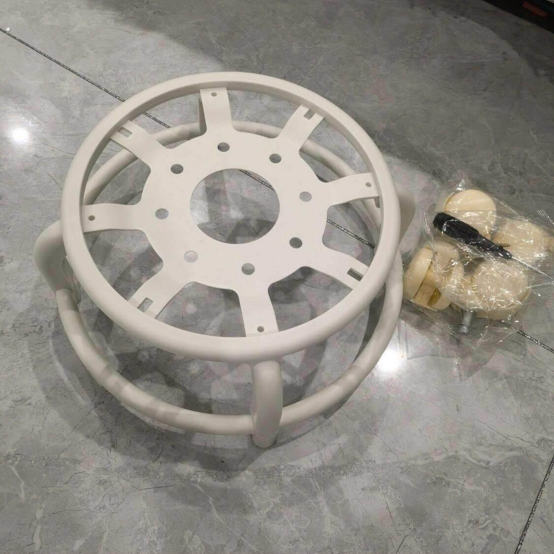 万向轮小凳子通用型底架新款移动支架滑轮凳配件底座旋转椅子底托