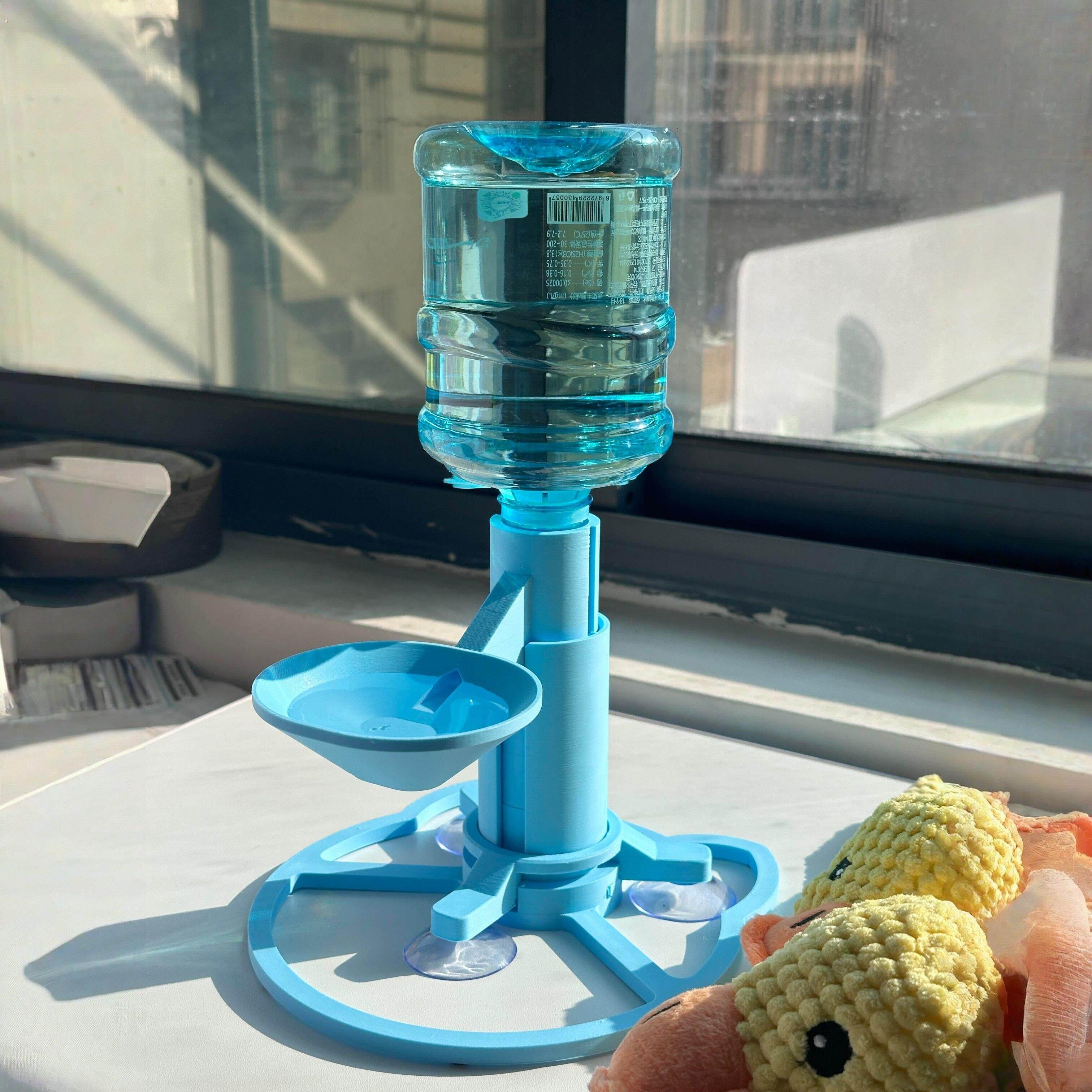 猫咪自动饮水机不插电出水饮水器宠物小型犬悬浮水碗免滤芯喝水壶