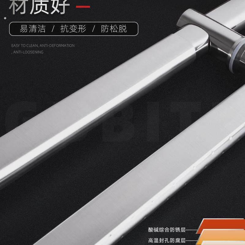加厚不锈钢玻璃门拉手店铺大门移门办公室拉门把手扶手孔距新款