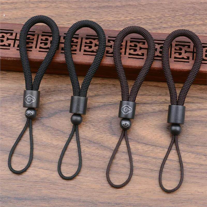 复古黑檀木手工编织汽车钥匙扣绳子手腕绳短款钥匙炼挂绳男女