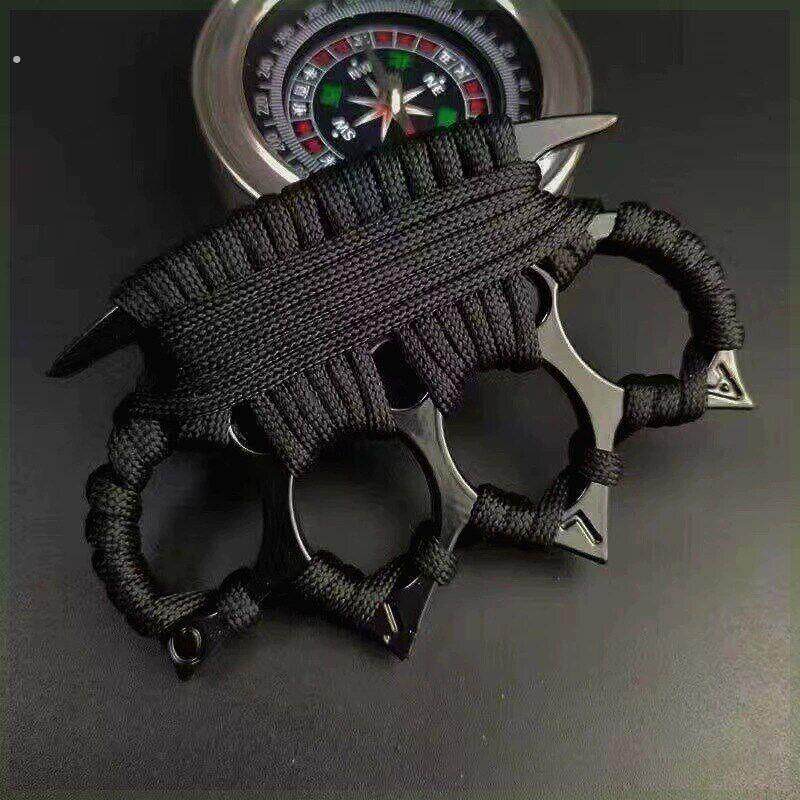 指虎合法防身武器手扣拳扣钥匙扣四指拳套手衣架戒指破窗防狼神器