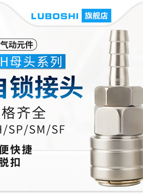 SH母头C式自锁快速接头空压机吹尘枪气管快接风炮汽保配件大全PH