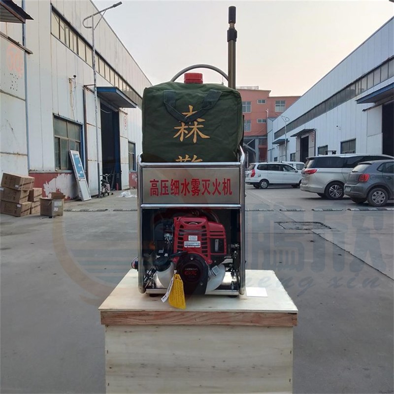 森林防火高压细水雾灭火机森林消防背负式细水雾灭火器往复式水枪
