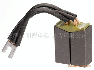 南征工业电机碳刷 J204  双片 2*(25X32X60)mm 连体碳刷 厂家直销