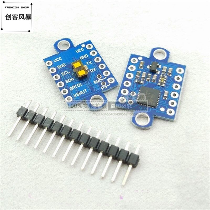 GY-53-L1X激光测距 VL53L1X TOF飞行时间测距传感器 模块【创客】