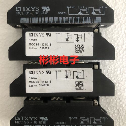 IXYS进口拆机可控硅模块MCC95-16IO1B MCC95-12IO1B MCC95-18I01B