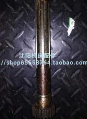 沈阳中捷友谊厂 Z3080 Z3063 齿轴 I轴 一轴Z21 M2 L236 轴 81302