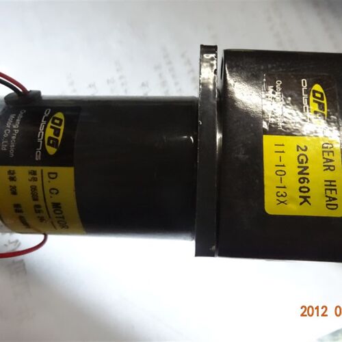 OPG/正科 07S4GN-24V/12V 1800转 4GN180K  转速10转 轴10键槽4