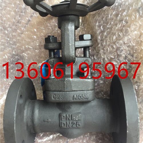 A105截止阀JZ41H-16/40C DN15-50锻钢法兰截止阀 硬密封截止阀门