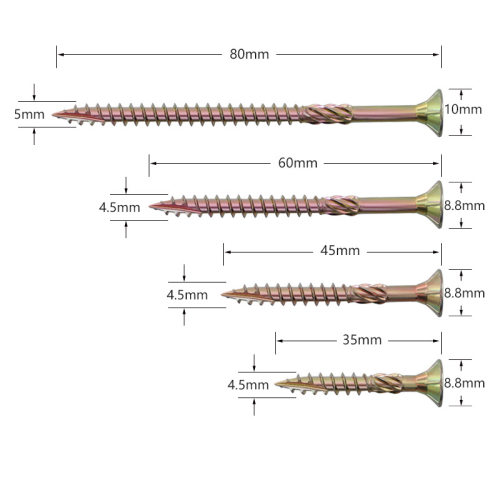 木工螺钉T25梅花自攻螺丝Deck screw/ wood screw/ binding screw