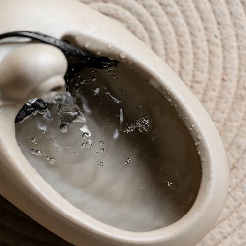 陶瓷猫咪饮水机狗喝水器流动水碗不湿嘴插电宠物用品活水自动循环