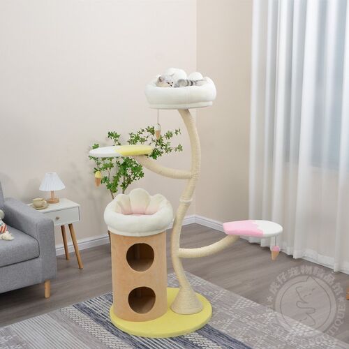 凯瑞冰淇淋甜筒圣代猫爬架冰激凌猫窝猫玩具猫抓柱猫别墅