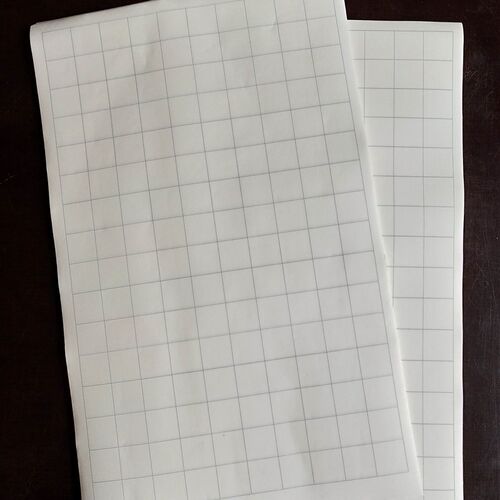 书法专用半生半熟宣纸方格空格2*2cm适用小楷学生成人毛笔100张