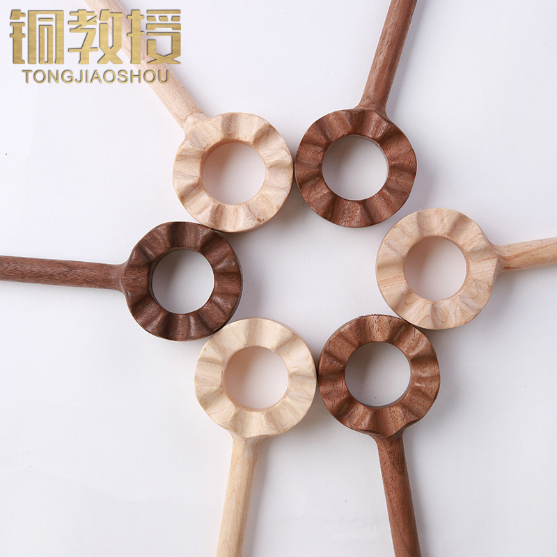 铜教授黑胡桃木硬枫木不求人痒痒挠老头乐挠痒痒按摩器抓痒器挠痒