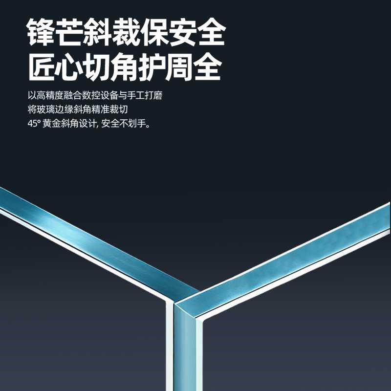 鱼缸客厅2025新款小型智能桌面超白缸玻璃客厅侧滤免换水生态全套