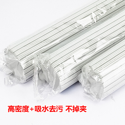 5个装拖把头吸水胶棉头滚轮式拖布头海绵替换胶棉通用 27 33 38cm