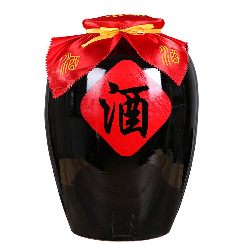 景德镇陶瓷酒坛大号装泡酒缸100/150/200斤装酒坊密封储酒罐缸