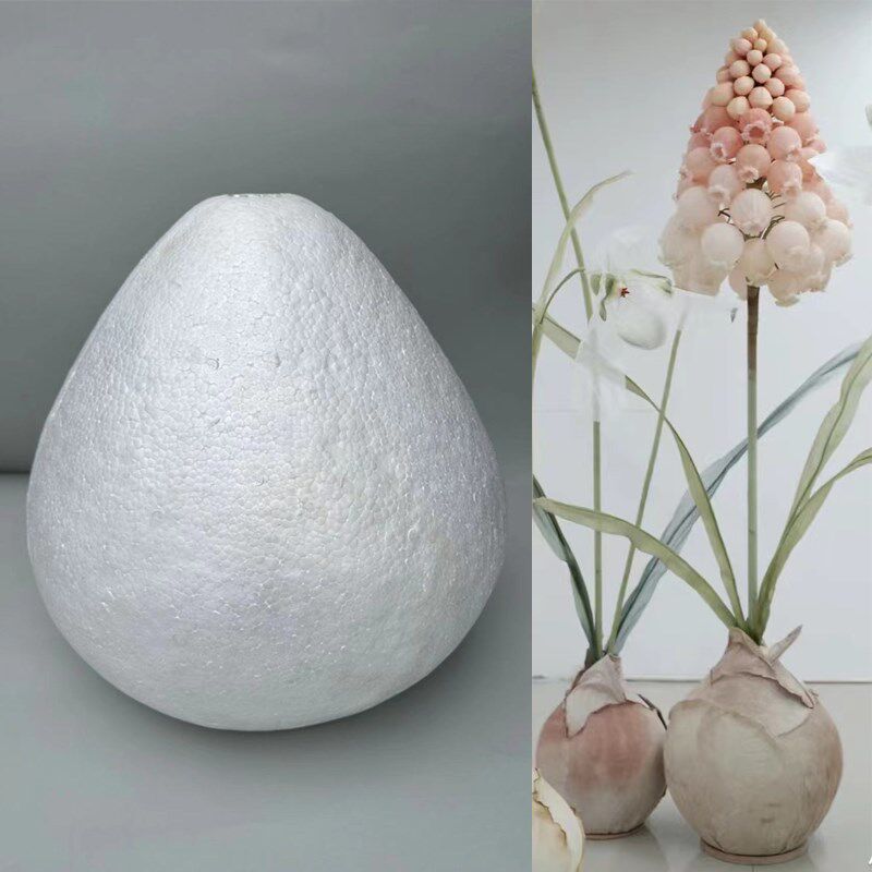 球根 泡沫球风信子球根大玫瑰花苞大型纸艺泡沫球DIY材料泡沫水滴
