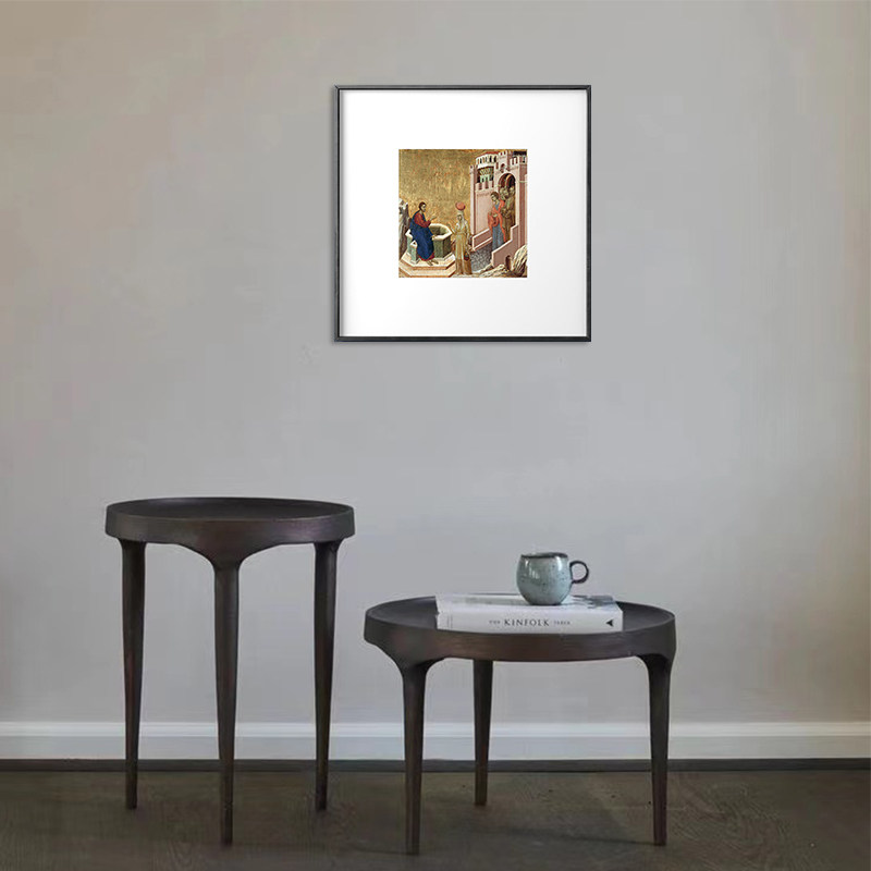 【多彩可爱】文艺复兴中世纪餐边柜中古复古装饰画客厅沙发墙挂画