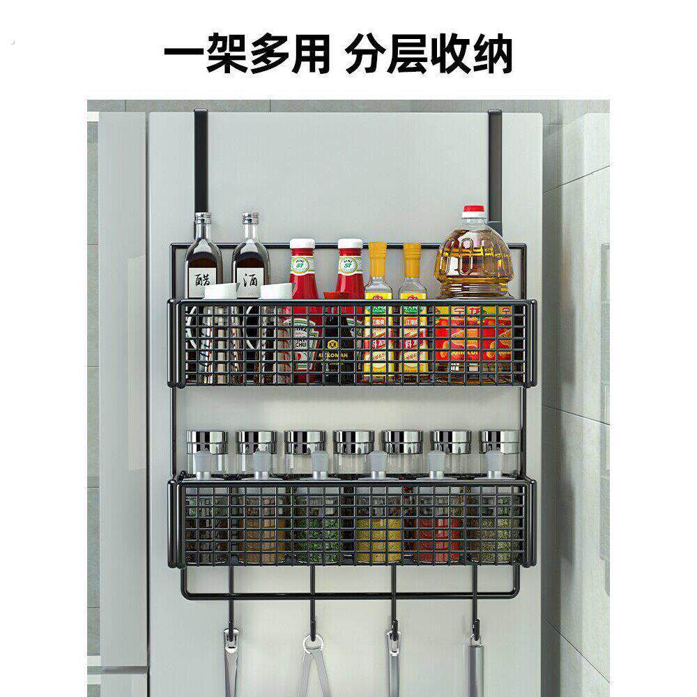 冰箱置物架侧面收纳神器厨房用品挂架家用大全侧壁保鲜膜多层架子