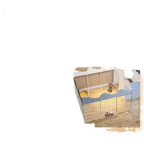 宠物围栏狗狗栅栏室内带厕所中小型犬狗窝自由组合家用隔离狗笼子