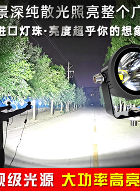 汽车led射灯强光G5散光小钢炮12v24伏货车挖机透镜圆形黄光雾灯