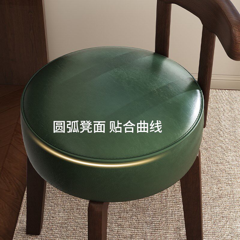 实木化妆凳新中式化妆椅女生卧室梳妆台椅子高级梳妆椅可旋转凳子