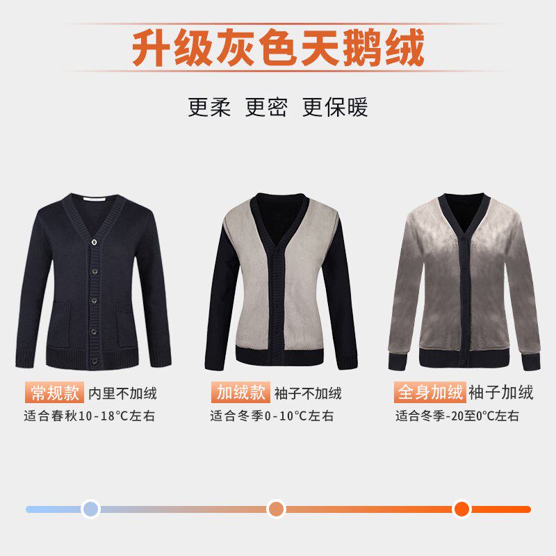 菱泉护士毛衣外套女开衫不起球工作服加绒加厚医护医院外搭护士服