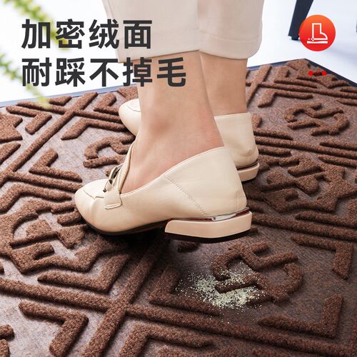 别墅门口入户门地垫高端进门免洗可裁剪门垫防水防滑垫门外垫子