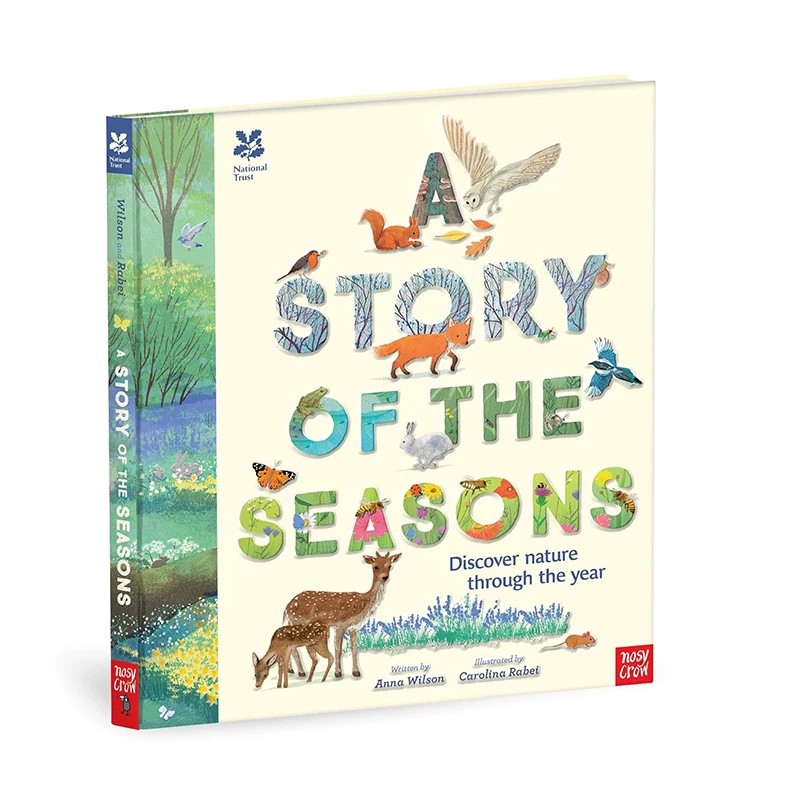 英文原版 National Trust: A Story of the Seasons 保护环境 季节的故事 儿童精装故事绘本