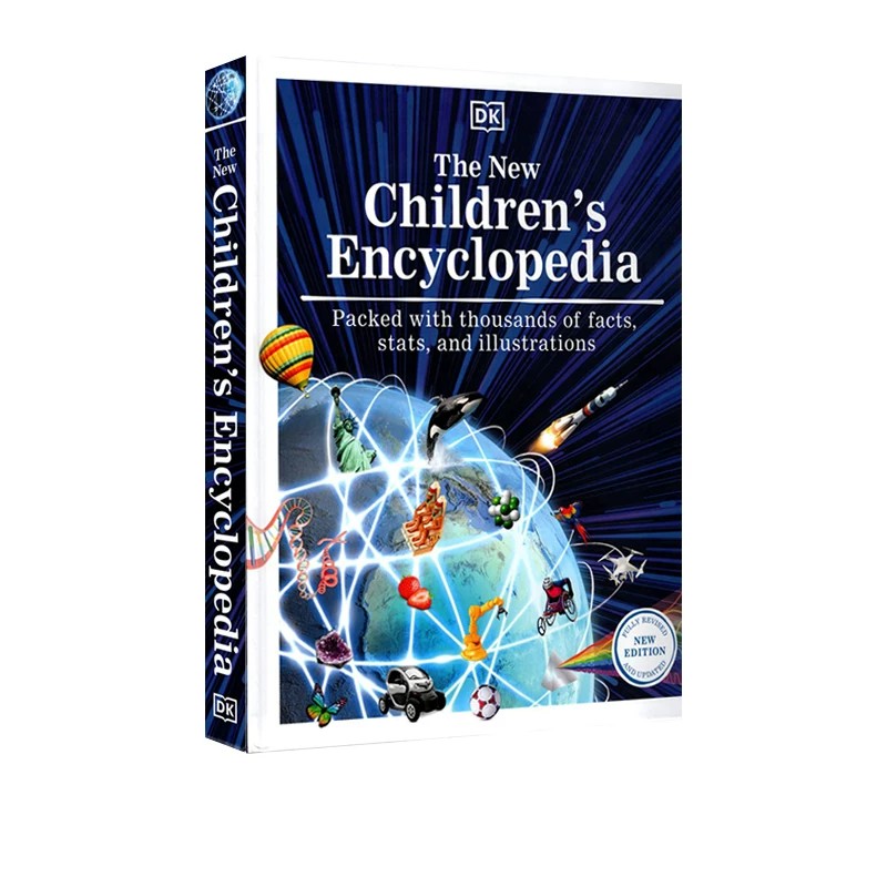 预售 DK儿童百科全书 英文原版 The New Children's Encyclopedia 精装 精美插图 空间地球环境生态图解百科