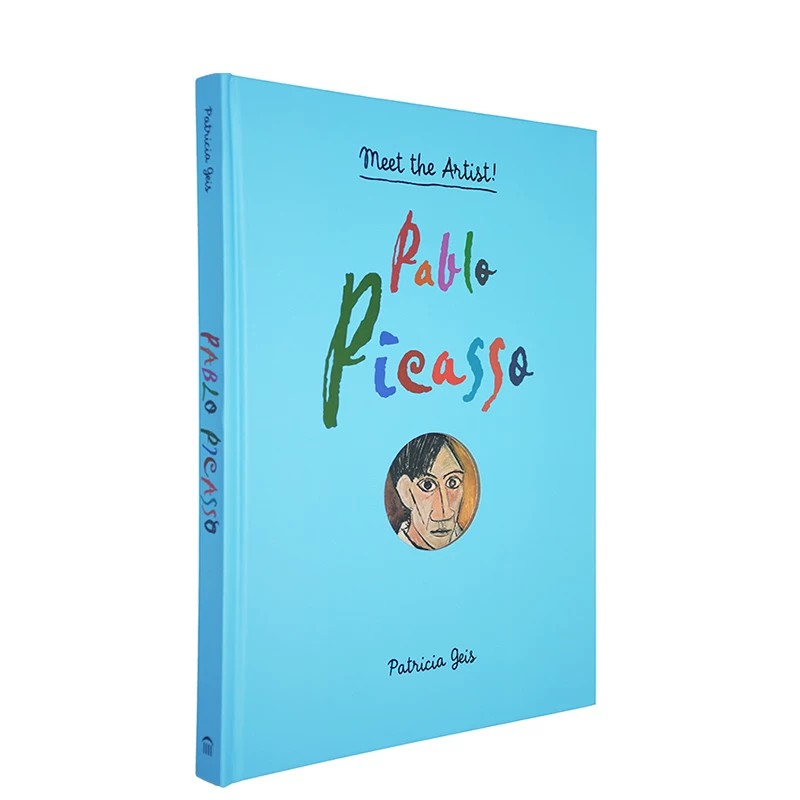 英文原版 遇见艺术家 巴勃罗毕加索 Pablo Picasso Meet the Artist 精装立体翻翻书 纸上美术馆 超现实主义 儿童艺术启蒙图画书