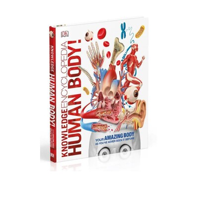 预售 DK人体知识百科全书 英文原版 DK Knowledge Encyclopedia Human Body! 人体器官与功能 医学绘本 精装全彩大开本 图解百科