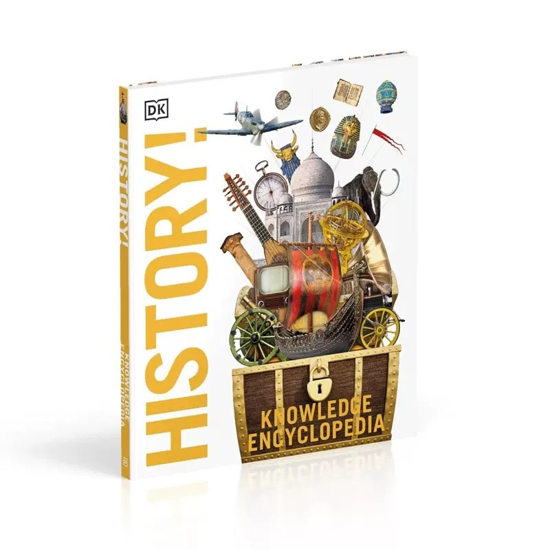 英文原版 Knowledge Encyclopedia History DK历史知识百科大全 精装