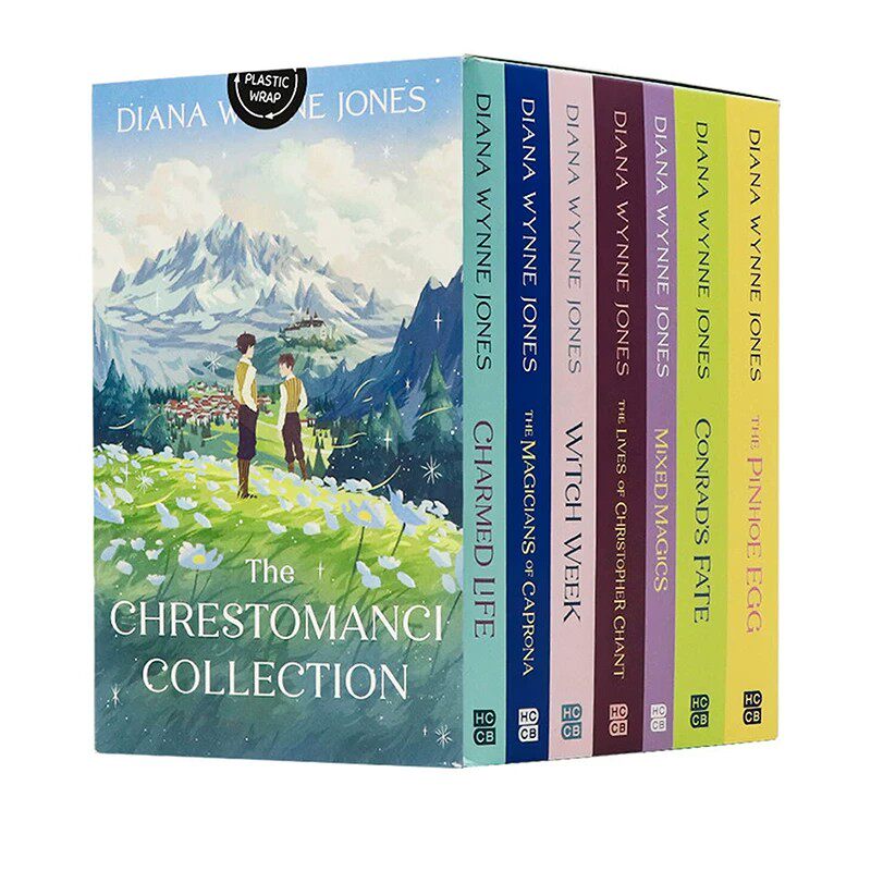 英文原版  Chrestomanci Series 7-Copy Set 克里斯托曼奇编年史 7册盒装 哈尔的移动城堡同作者 奇幻小说