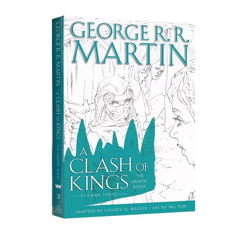 英文原版 Clash of Kings The Graphic Novel Volume 3 漫画版 冰与火之歌 第3卷 权利的游戏 图像式奇幻小说 精装