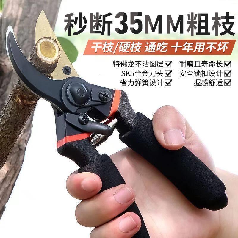 德式剪子5强力园艺剪不锈钢省力修剪枝果树粗枝树枝专用剪子
