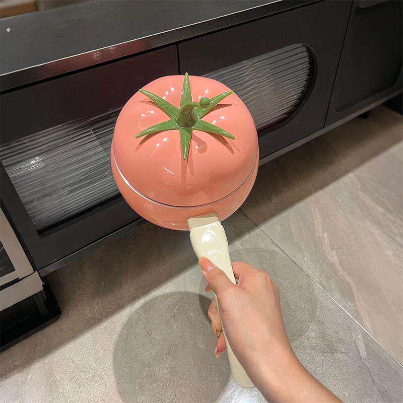 【新家的一百个快递】可爱泡面锅不插电创意番茄锅不粘锅平底家用
