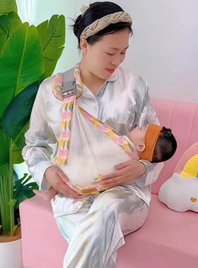 横抱式婴儿背巾外出简易抱娃神器腰凳新生儿前抱简易抱巾宝宝腰凳