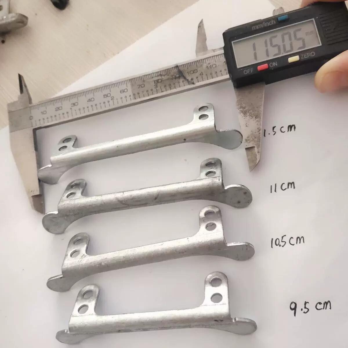 卷帘门配件大全卷闸门铁边扣铁封口码95宽105宽110宽115宽安装简图片
