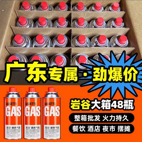 广东 商用卡式炉气罐岩谷脉鲜千石东元酒店用品饭店专用气瓶