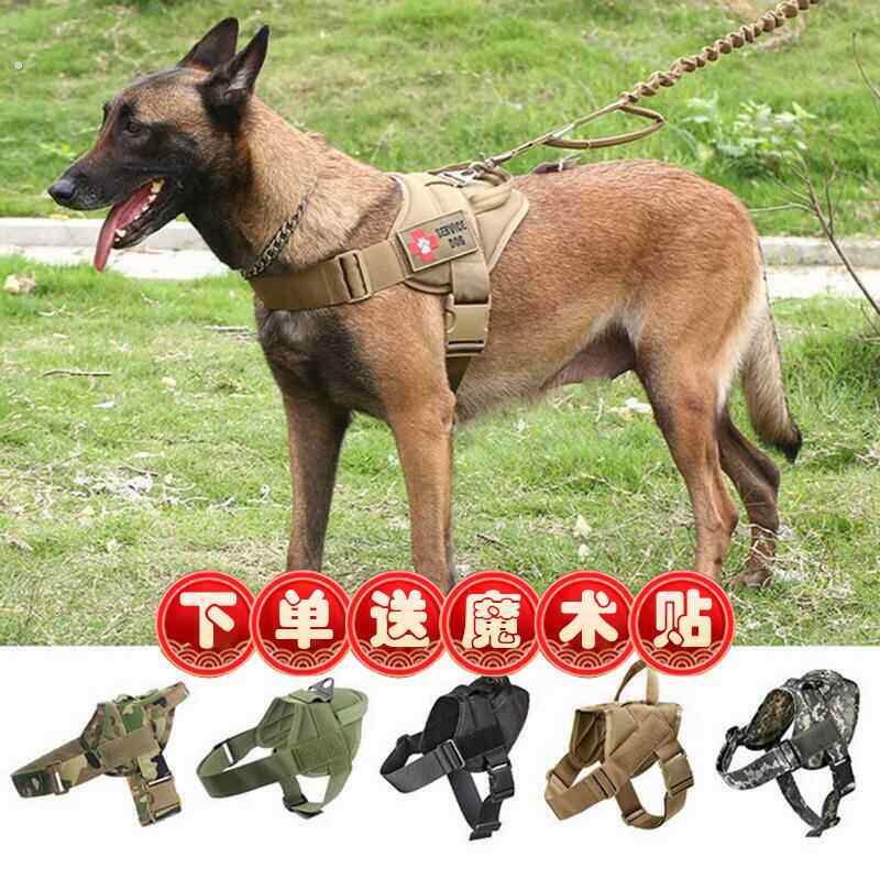 狗狗牵引绳遛狗专用尼龙防泼水狗衣中大型犬通用德牧杜宾抱婴袋套