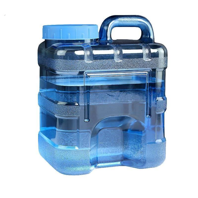 扁方形矮水桶家用茶几塑料桶小号功夫茶具桶带盖子户外矿泉水储水