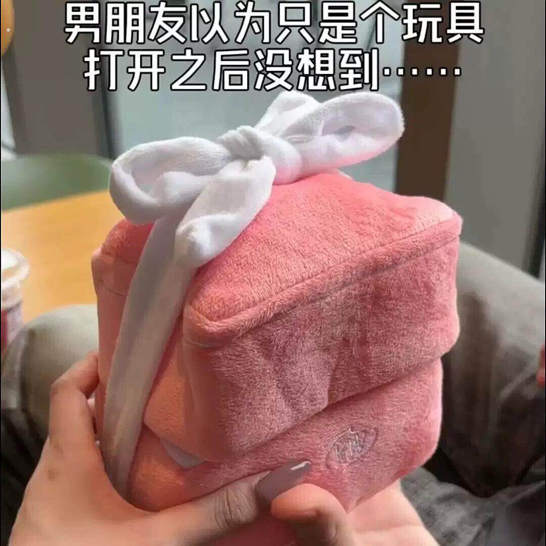 藏戒指玩偶毛绒爱心戒指盒表白神器求婚道具仪式感礼物送女友情侣