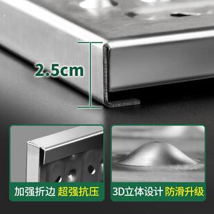 优选304格栅游泳池带盖庭院水槽篦排水沟下水道不锈钢地沟盖板