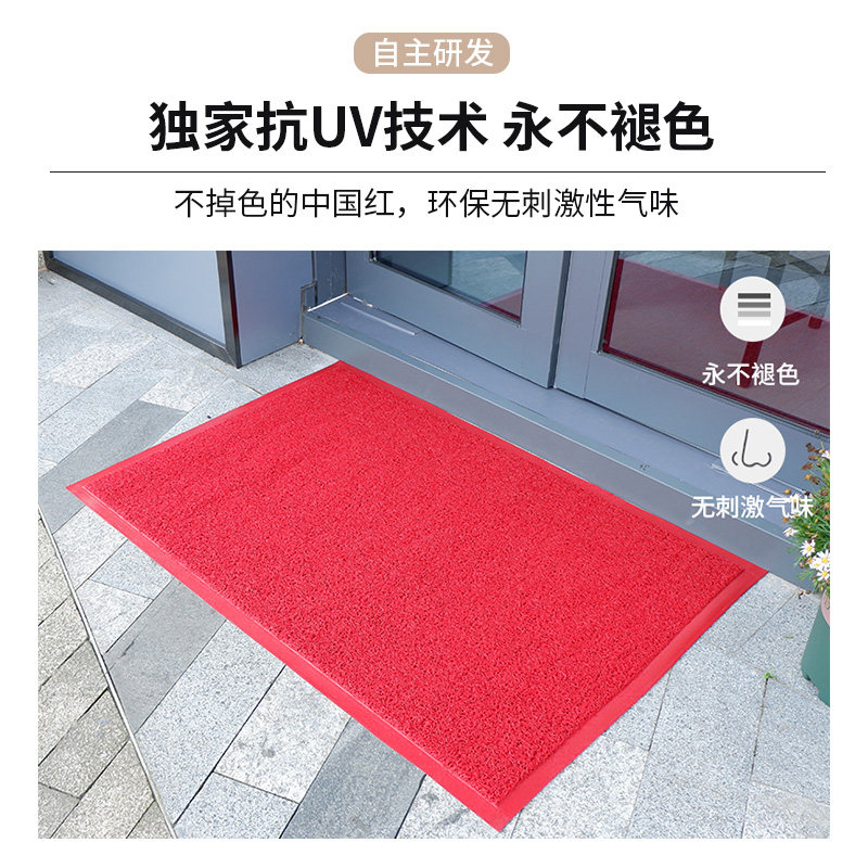 脚垫门垫进门家用入户地垫PVC塑料防水地毯店铺商用环保塑料垫子