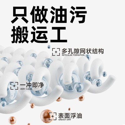 【组合装】乐乐桉洗碗吸水加大厚不沾油易清洗天竹纤维周抛抹布