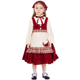 卖火柴的小女孩服装安徒生童话主题服中世纪殖民地穷苦平民服舞台