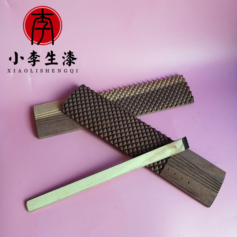 大漆发刷全通国漆刷头发刷生漆头发刷传统可开头发刷子大漆